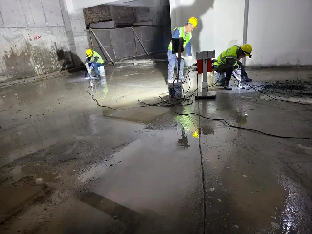 荷泽单县地下室堵漏